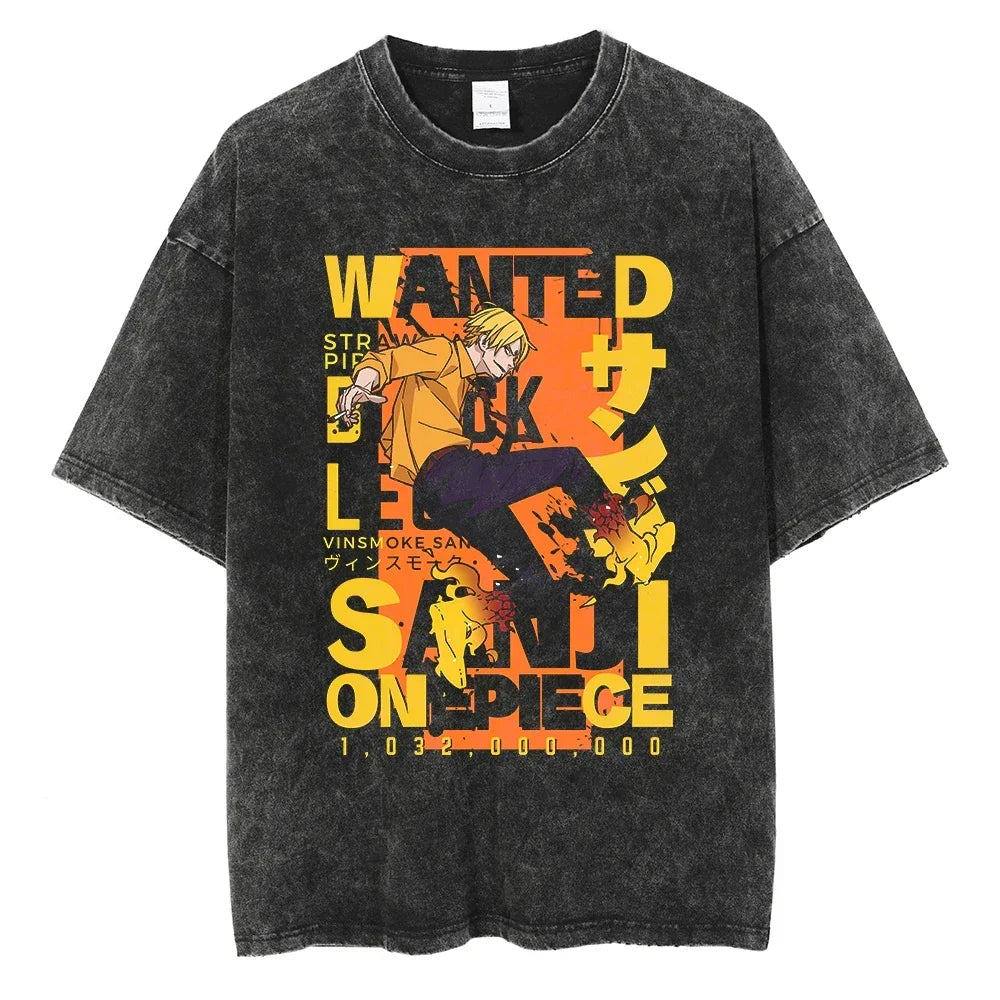 SANJI TEE - (WANTED EDITION)