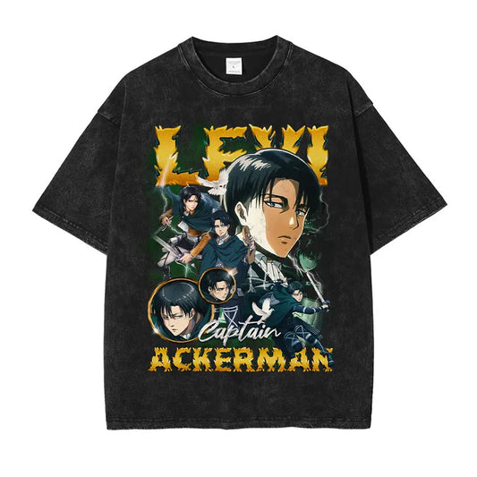 LEVI ACKERMAN TEE - ( IDOL EDITION)