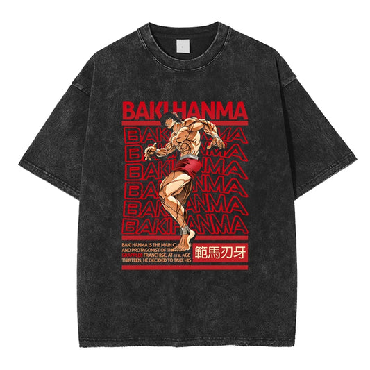 BAKI HANMA CHAMPION TEE