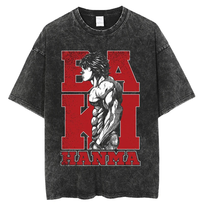 BAKI HANMA TEE - (IDOL)